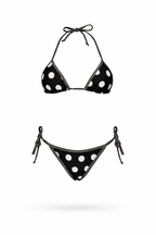 Bikini Polka Dots Grey