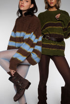 SWEATER BOYFRIEND MARRON PREORDER