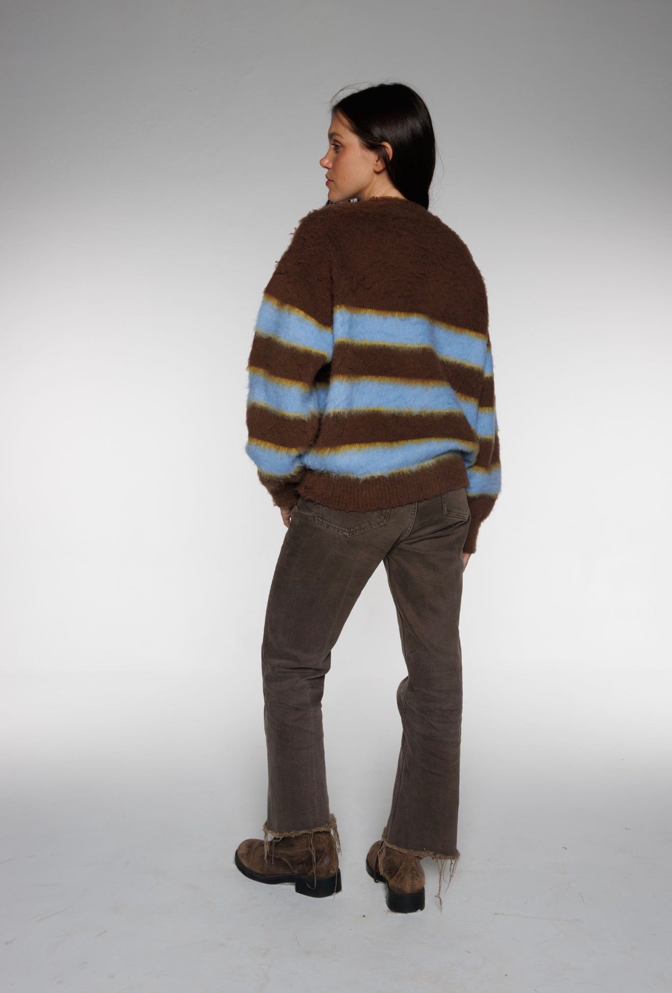 SWEATER BOYFRIEND MARRON PREORDER