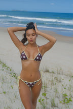 BIKINI POLKA DOTS BUTTER MOCCA