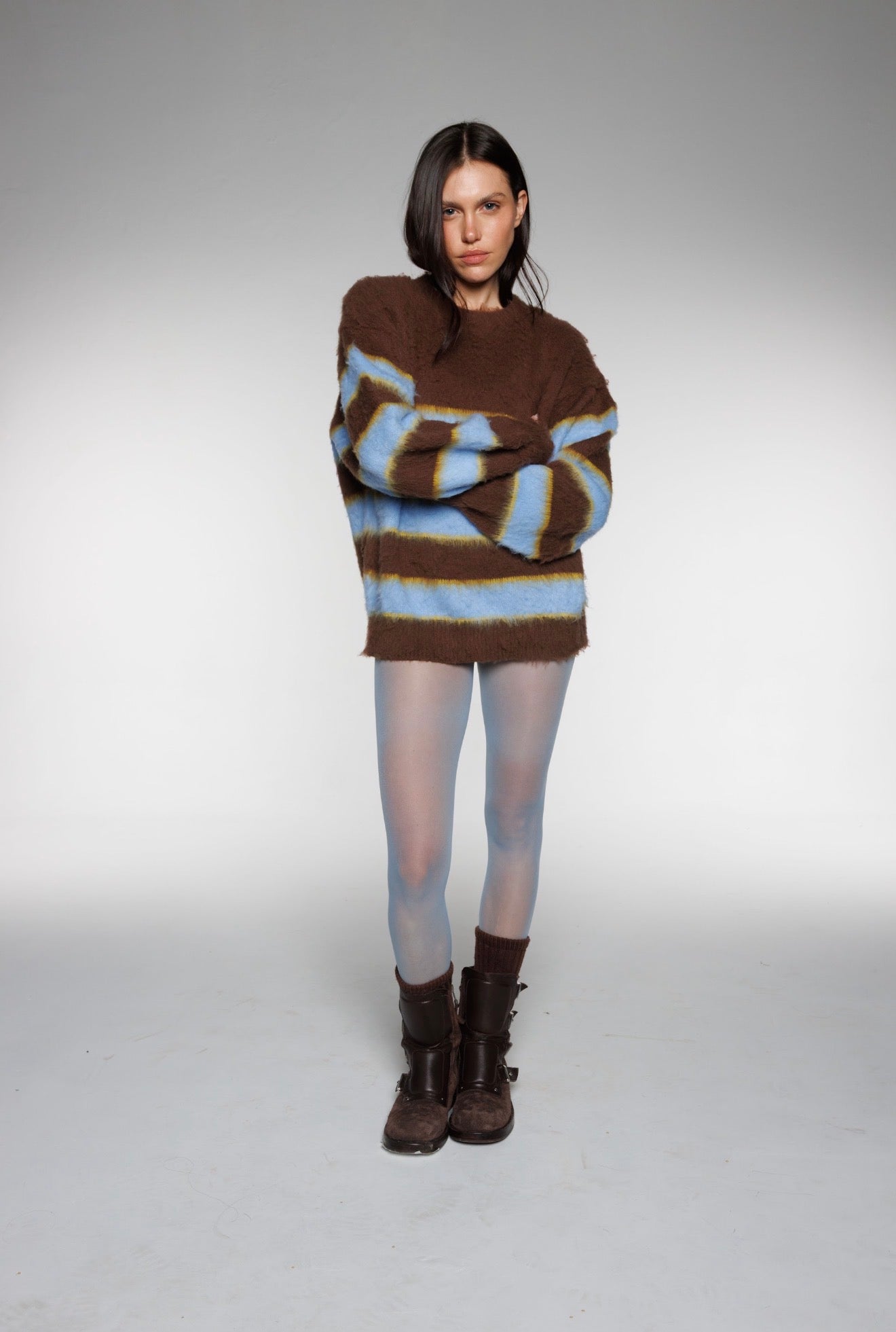 SWEATER BOYFRIEND MARRON PREORDER