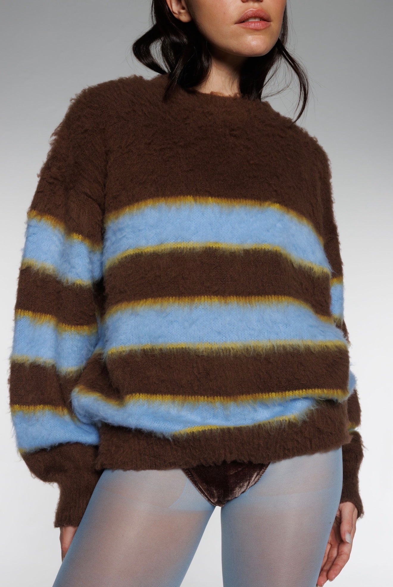 SWEATER BOYFRIEND MARRON PREORDER